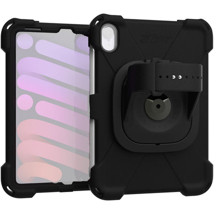 The Joy Factory aXtion Bold MP Funda Rugged para iPad Mini A17 Pro 6ª Gen con Protector Pantalla y Soporte Giratorio