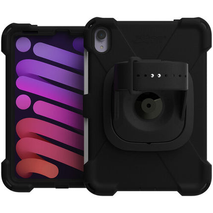 The Joy Factory aXtion Bold MP Funda Rugged para iPad Mini A17 Pro 6ª Gen con Protector Pantalla y Soporte Giratorio