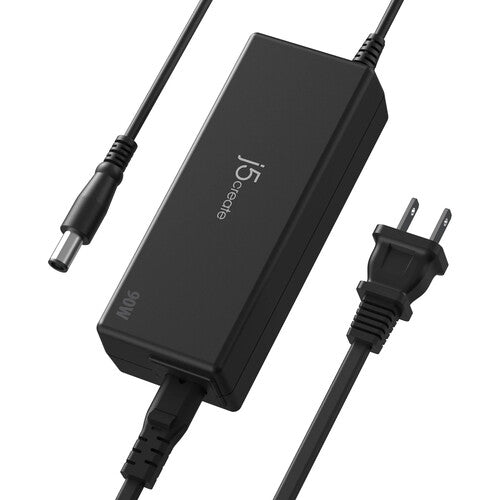 j5create Adaptador de Corriente 90W 7.4mm para Laptop Dell Inspiron Latitude