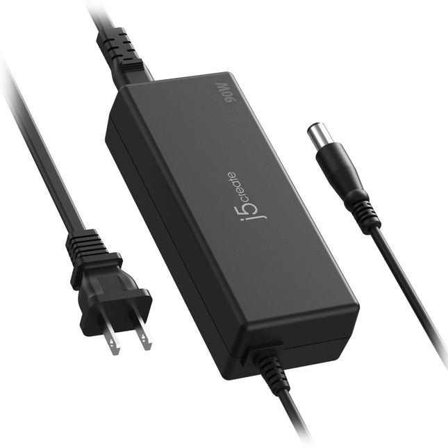 j5create Adaptador de Corriente 90W 7.4mm para Laptop Dell Inspiron Latitude
