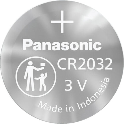 Panasonic CR2032 Batería de Litio de Moneda 3V Vida útil 8 años