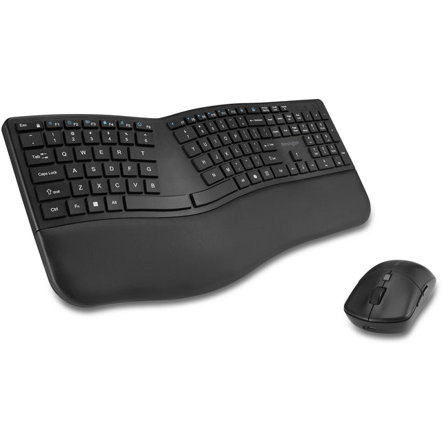 Kensington Pro Fit Ergo KM680 EQ Teclado y Ratón Recargable 2400 dpi 2.4 GHz