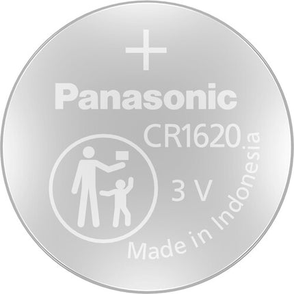 Panasonic CR1620 Batería de Litio 3 Voltios Paquete de 4 Piezas