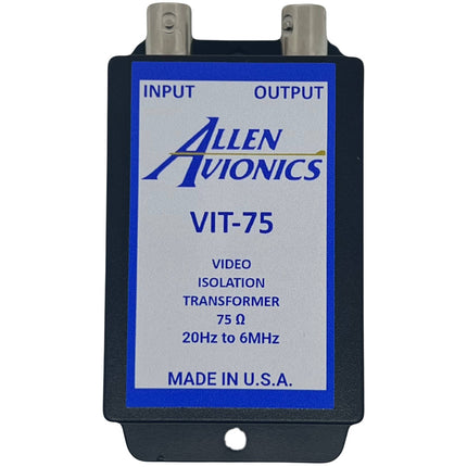 Allen Avionics VIT-75 Transformador de aislamiento con garantía de 1 año