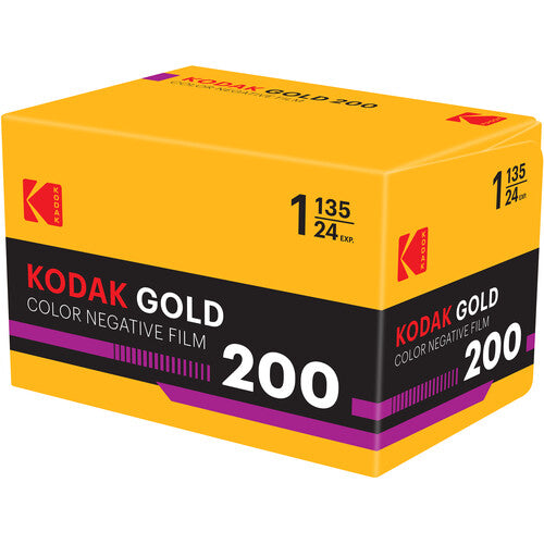Kodak Eastman GOLD 200 Película Color Negativo 35mm ISO 200 24 Exposiciones