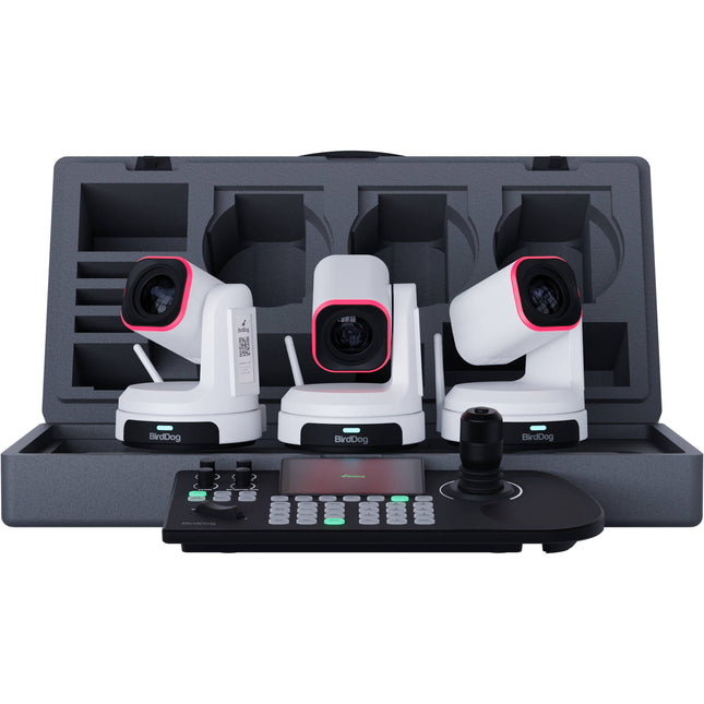 BirdDog KBD Kit Controlador PTZ con 3 Cámaras X1 Zoom 20x Wi-Fi 1080p60