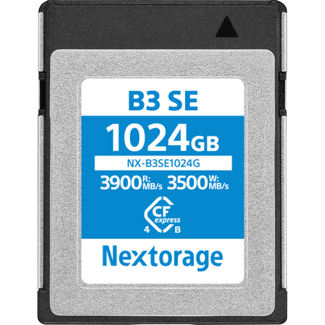 Nextorage NX-B3SE 1TB Tarjeta de Memoria CFexpress 4.0 Tipo B 3900 MB/s Lectura 3500 MB/s Escritura