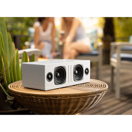 Audioengine B2 Altavoz Bluetooth Blanco 60W 2.75" Kevlar Woofer