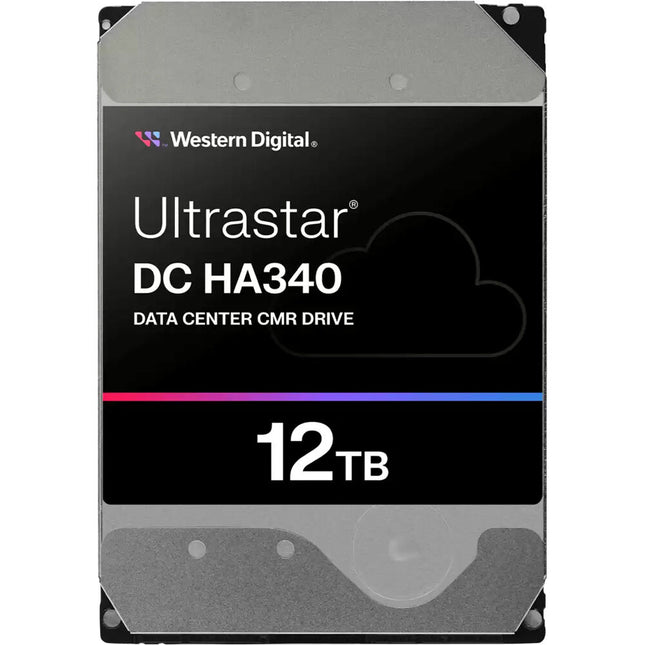 WD 12TB Ultrastar DC HA340 Disco Duro Interno 3.5" SATA III 7200 rpm 512MB Cache