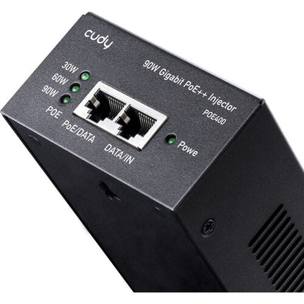 Cudy POE400 90W Inyector PoE++ Gigabit 2 Puertos 54 VDC