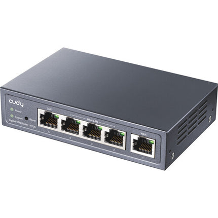 Cudy R700 Router VPN Gigabit Multi-WAN 3 Puertos WAN 1 LAN
