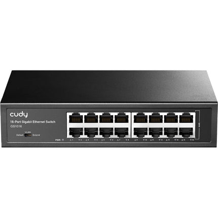 Cudy GS1016 Switch de Red No Gestionado 16 Puertos Gigabit 32 Gb/s Desktop y Rack