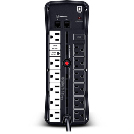 CyberPower GX150C2 UPS con Onda Senoidal 1000W 13 Salidas RGB