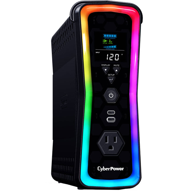 CyberPower GX150C2 UPS con Onda Senoidal 1000W 13 Salidas RGB