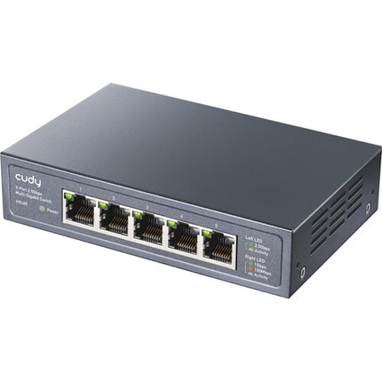 Cudy HS105 Switch de Red 5 Puertos 2.5G Capacidad 25Gbps Metal
