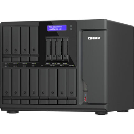 QNAP TVS-AIh1688ATX Gabinete NAS 16 Bahías 32GB DDR5 ECC 20 Núcleos
