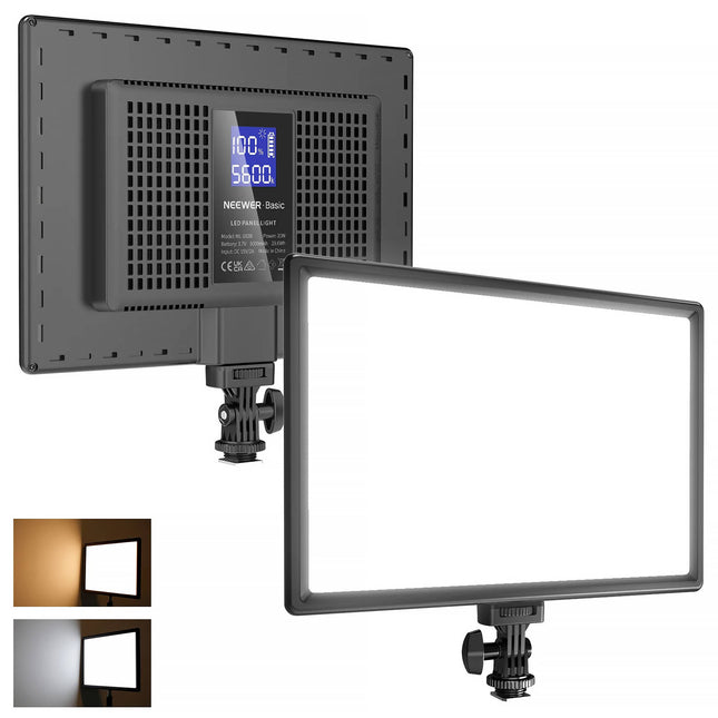 Neewer BASICS NL-192B Panel LED Bi-Color 10.6x7.4" 650 Lux