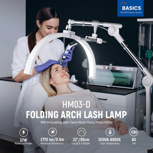 Neewer BASICS HM03-D Lámpara LED Bicolor Plegable 22" 3000-6500K