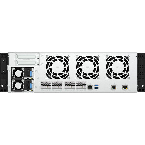 QNAP TS-h1655XeU-RP NAS 16 Bahías 12x3.5 SATA III 8 Núcleos 2.8 GHz