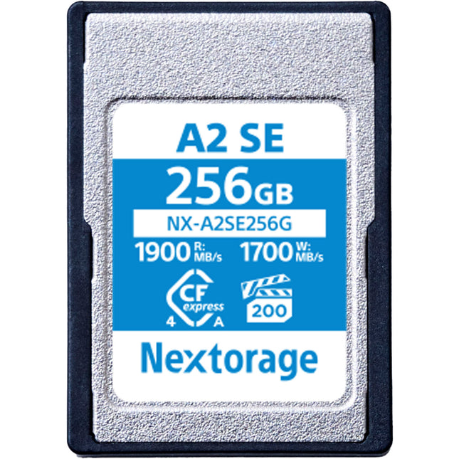 Nextorage 256GB NX-A2SE Tarjeta de Memoria CFexpress 4.0 Tipo A 1900MBs Lectura 1700MBs Escritura