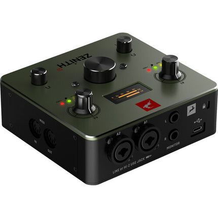 Antelope Zenith 2 Interfaz de Audio USB-C 2x2 192 kHz 123 dB Rango Dinámico