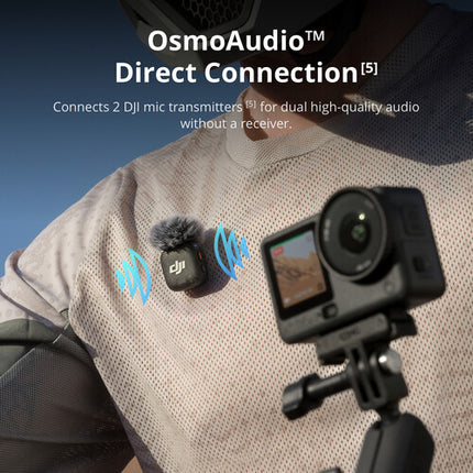 DJI Osmo Action 6 Cámara de Acción 38MP 155° FOV 50GB Combo Estándar