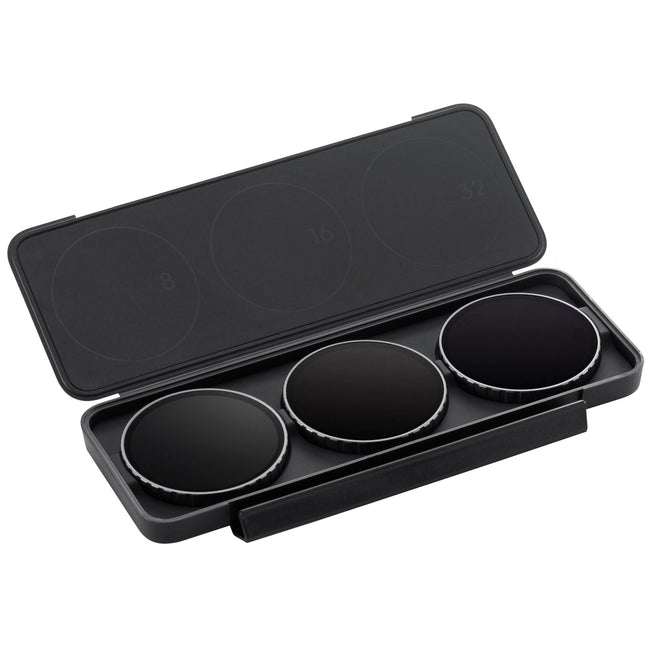 Set de filtros ND DJI para cámara Osmo Action 6 con ND8 ND16 ND32 y estuche