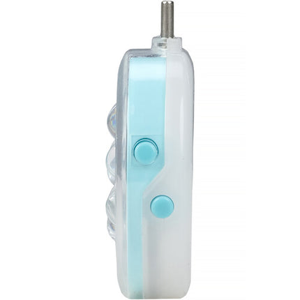 Nanlite cookie USB-C Mini luz LED redonda azul cian 3 niveles brillo