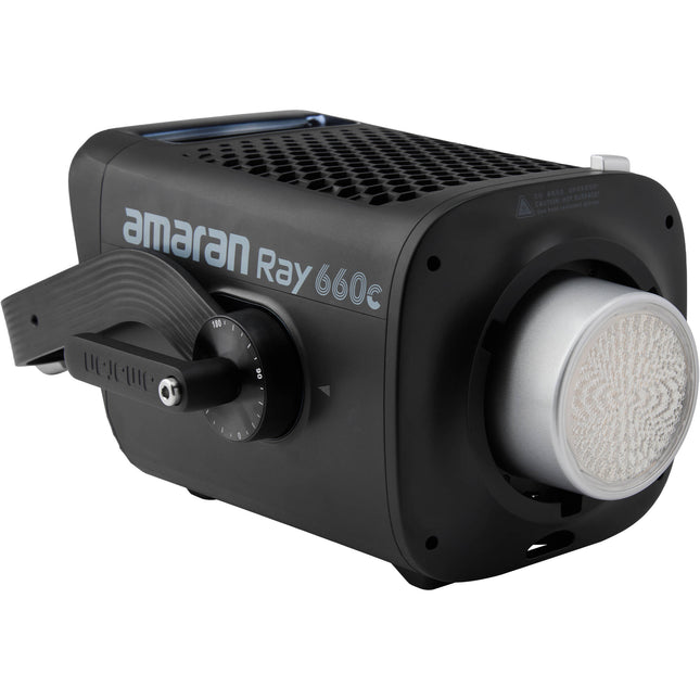 amaran Ray 660c RGB LED Monolight 38500 Lux 1800-20000K con Reflector y Estuche