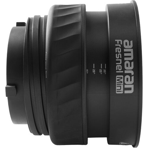 amaran Mini Fresnel para Ray 60c 120c Ángulo variable 15-30° Lente 4.7"