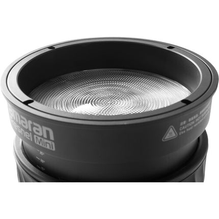 amaran Mini Fresnel para Ray 60c 120c Ángulo variable 15-30° Lente 4.7"