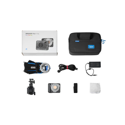amaran Ray 120c Kit de 3 luces LED RGB con Softbox 6850 Lux 1800-20000K