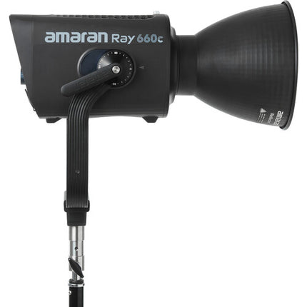 amaran Ray 660c RGB LED Monolight 38500 Lux 1800-20000K con Reflector y Estuche