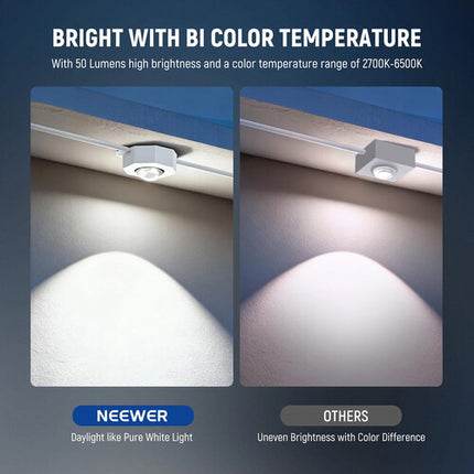 Neewer NR02 Luz LED Exterior Permanente 96' IP65 2700-6500K 4 Cuerdas con Controlador