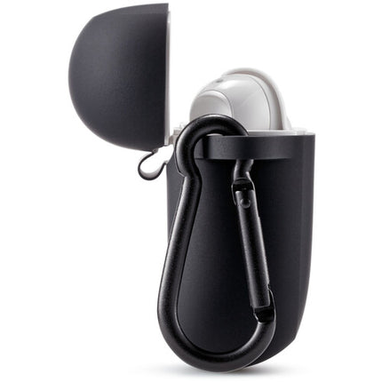 Funda de silicona para Bose QuietComfort II con mosquetón triple negro