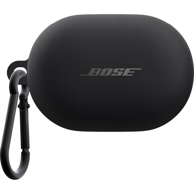 Bose Funda de Silicona para Estuche de Carga QuietComfort con Clip Negro