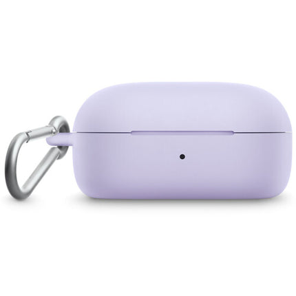 Funda de silicona para estuche Bose QuietComfort con mosquetón lilac