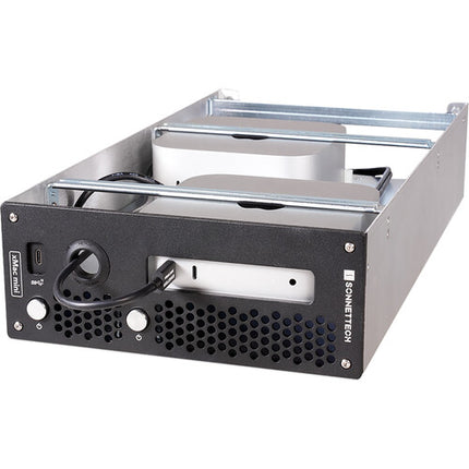 Sonnet Pro Modular 2U Rackmount para 2 Mac minis 2024 con Thunderbolt y PCIe