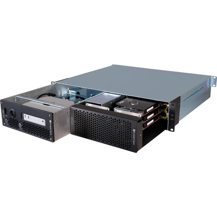 Sonnet Pro Modular 2U Rackmount para 2 Mac minis 2024 con Thunderbolt y PCIe