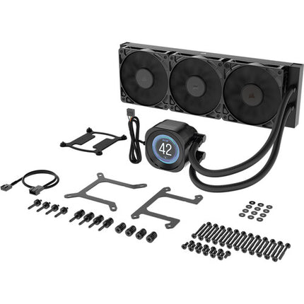 CORSAIR NAUTILUS RS Refrigerador Líquido CPU AIO 360mm Radiador Aluminio Triple Ventilador 2100 rpm