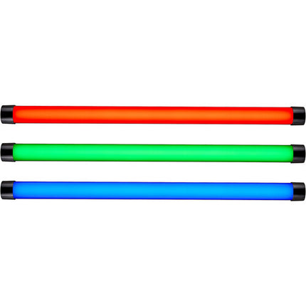 Genaray Pixel Tubo LED RGB 2' Luz Fotografía Video 440 Lux 2800-8000K Incluye Estuche