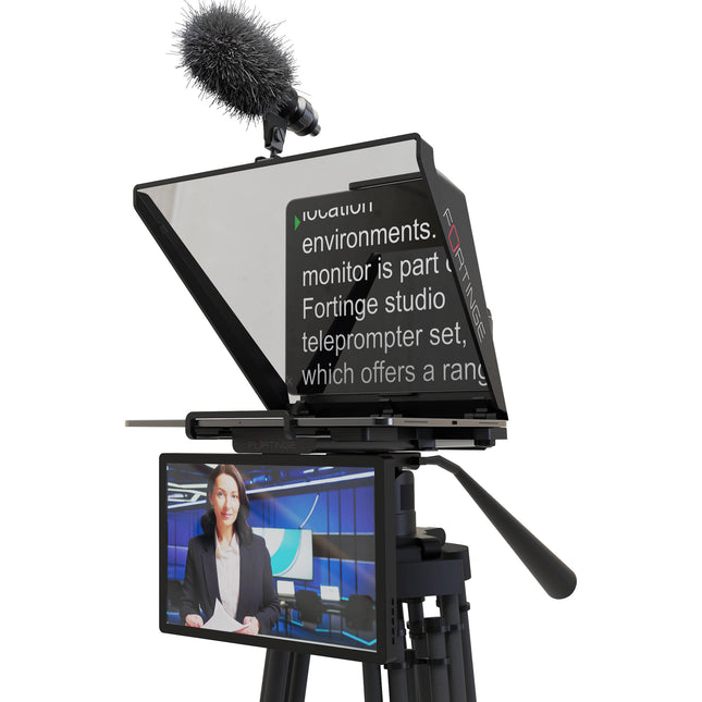 Fortinge NOA III teleprompter para tablet hasta 13" rango de lectura 15'