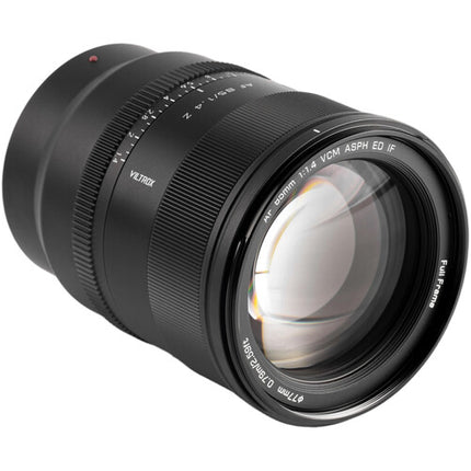 Viltrox AF 85mm f1.4 Pro Z Lente para Nikon Z Full Frame f1.4 a f16 2.6 pies distancia mínima de enfoque