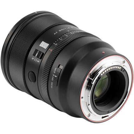 Viltrox AF 85mm f1.4 Pro Z Lente para Nikon Z Full Frame f1.4 a f16 2.6 pies distancia mínima de enfoque