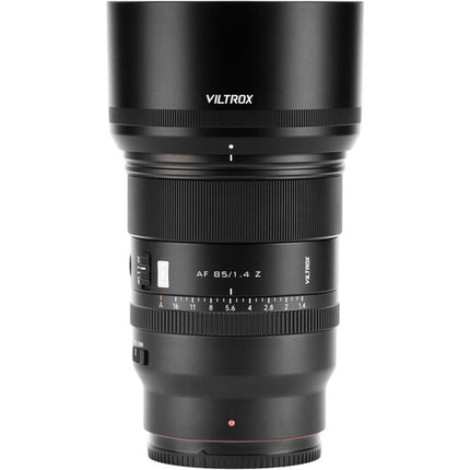Viltrox AF 85mm f1.4 Pro Z Lente para Nikon Z Full Frame f1.4 a f16 2.6 pies distancia mínima de enfoque