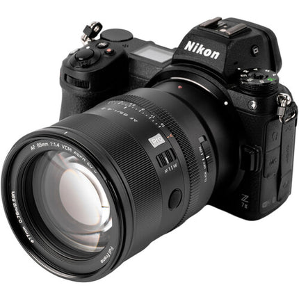 Viltrox AF 85mm f1.4 Pro Z Lente para Nikon Z Full Frame f1.4 a f16 2.6 pies distancia mínima de enfoque