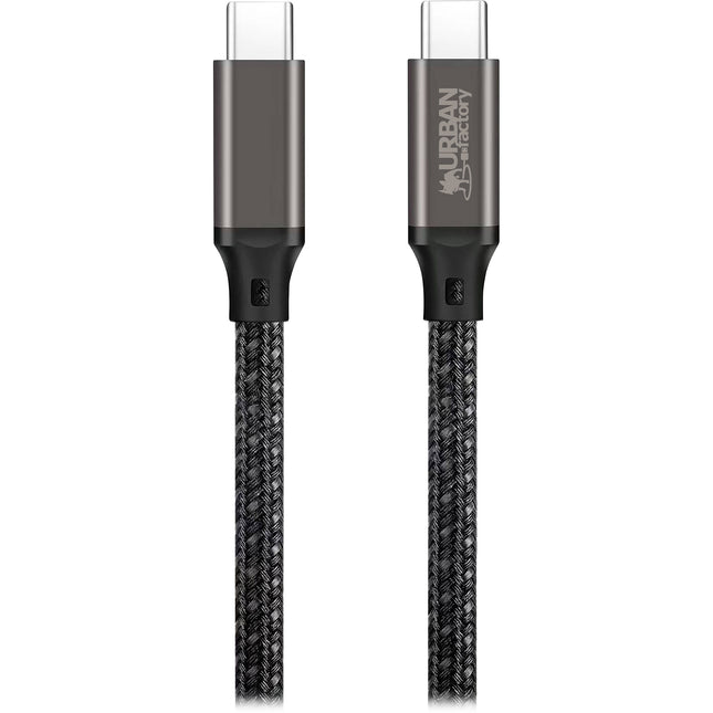 Urban Factory 100W BASEE Cable USB-C 6.6' Nylon Trenzado 10Gbps