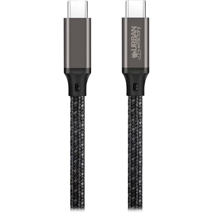 Urban Factory BASEE Cable USB-C 6.6 pies 240W 10Gbps Nylon trenzado