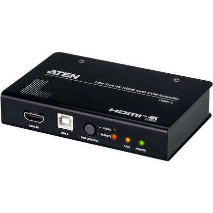 ATEN CE801 Extensor KVM HDMI 4K USB Cat 6 Alcance 70m Kit Completo