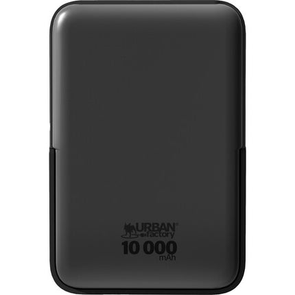 Urban Factory Magnee Power banco de energía magnético 10000mAh negro con carga inalámbrica y pantalla LCD
